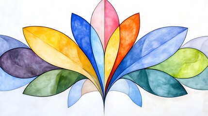 Vibrant floral patterns