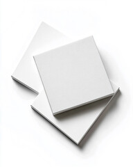 open envelope on white background
