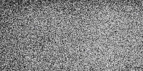 Black and White Noise Texture Background, High-Resolution Grainy Abstract Pattern, Digital Static Effect