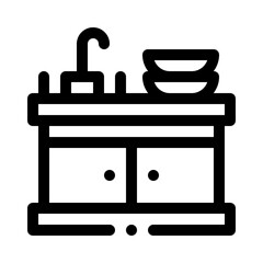 Kitchen Sink line icon