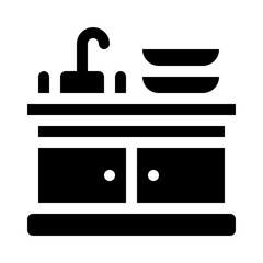 Kitchen Sink glyph icon