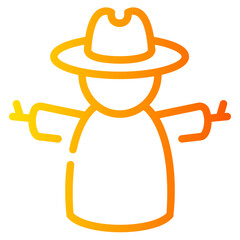 scarecrow Gradient icon