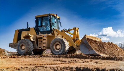 Obraz premium Best practices for bulldozer operation. 