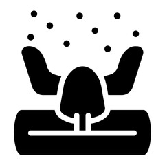 water sprinkler Solid icon