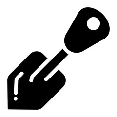 trowel Solid icon