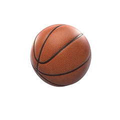 Basketball full details isolated on white background PNG.AI GENERATED