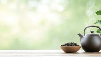 Tranquil Tea Time: A Serene Setting for Relaxation and Enjoyment