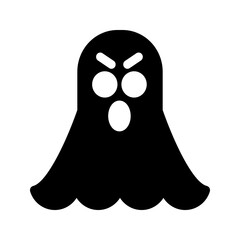  A translucent ghost floating above the ground, emitting a cold and eerie glow.