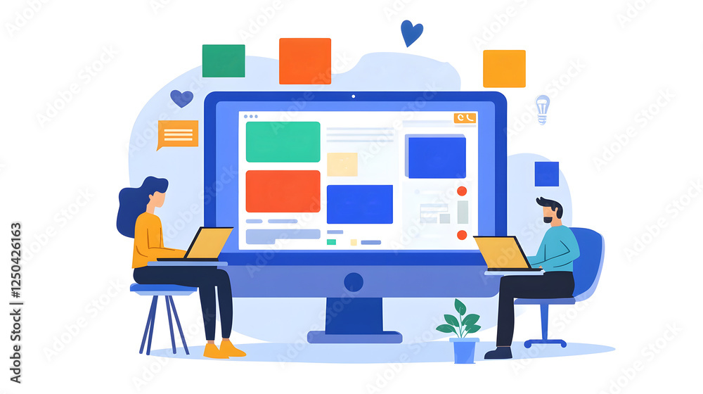 Aufkleber Digital and Innovation in the Workplace Leveraging Technology Software and Cloud Based Applications to Enhance Productivity Communication and Teamwork among Office Professionals and Entrepreneurs