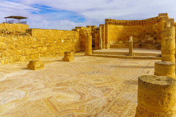 Western Church in ancient Mamshit, Negev Desert