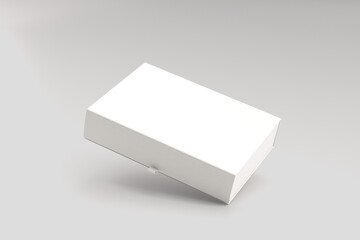 Magnetic Gift Box Mockup Blank