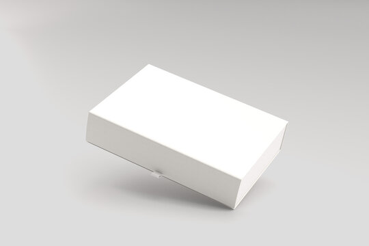 Magnetic Gift Box Mockup Blank