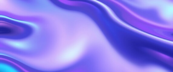 A digital rendering of a stylish iridescent background, showcasing a fluid, shimmering texture with  shifting colors, predominantly purple, blue, and green, with  subtle highligh.