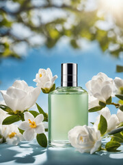 Floral Essence Skincare Serum with Gardenia Blossoms
