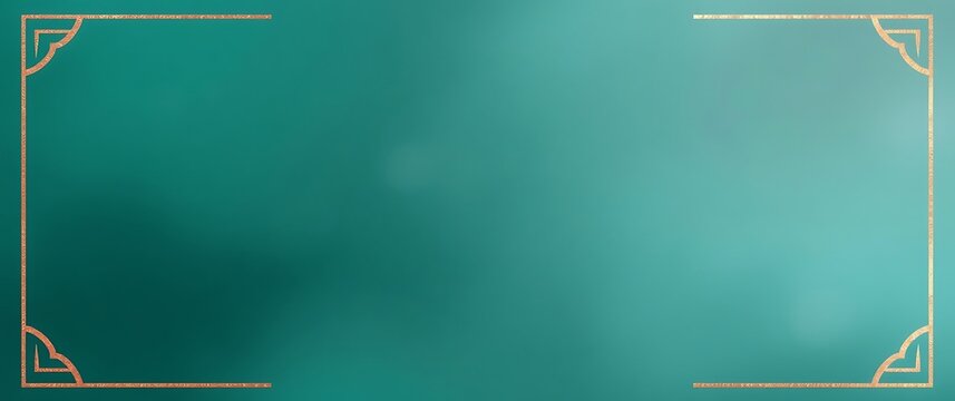 A meticulously crafted digital painting of a stylish background featuring gradients of deep teal and rose gold, geometric patterns, and a subtle Art Deco influence, presented i.