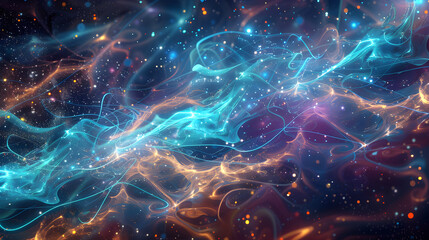 A Mesmerizing Depiction of Quantum Physics Principles and Phenomena