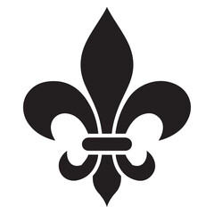 fleur de lis icon vector with trendy design © firoz