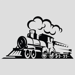 On a station platform. Vector illustration on the subject of train, tram, subway ride