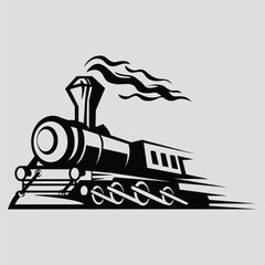 On a station platform. Vector illustration on the subject of train, tram, subway ride