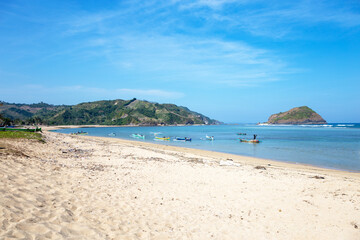 Areguling Beach, Lombok, Indonesia, Southeast Asia.