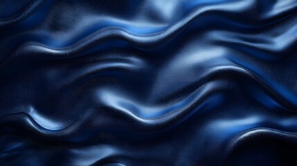Obraz premium Black dark midnight blue abstract background