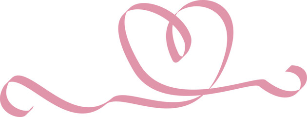 Valentine Love Ribbon