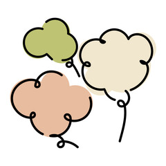 bubble balloon comic speech, pattern  dialoge conversation, vector illustration of a speech bubble