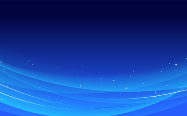 グラデーションウェーブの背景イラスト