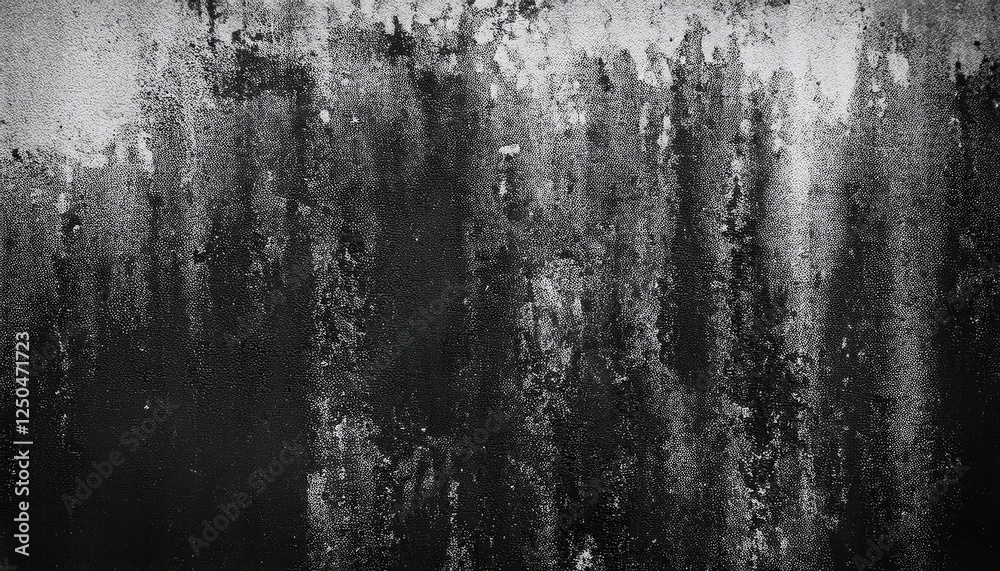 Aufkleber textured abstract black and white grunge background with rough vertical pattern, perfect for urban d