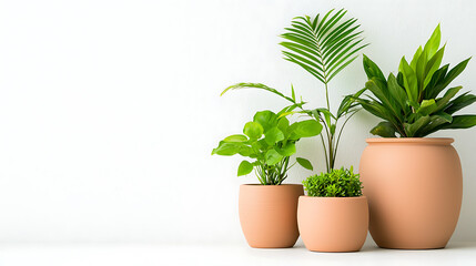 Obraz premium Indoor plant display modern home photography minimalist setting close-up view natural decor concept