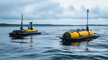 Autonomous Surface Vehicles Exploring Coastal Waters Under Overcast Skies
