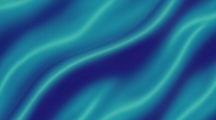 Teal and blue abstract wave background texture