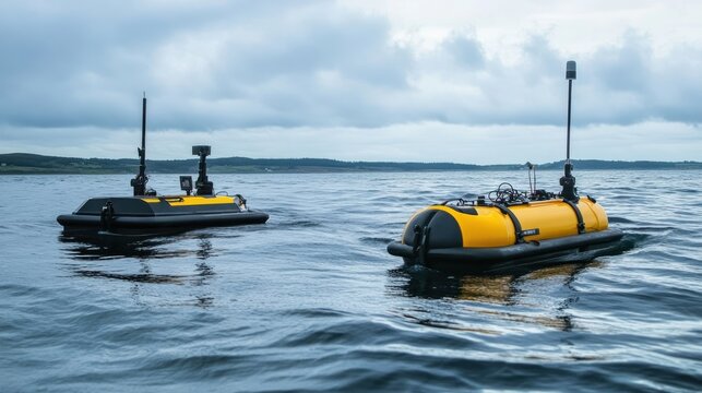 Autonomous Surface Vehicles Exploring Coastal Waters Under Overcast Skies