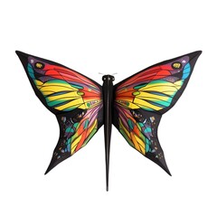 A remote control drone with sleek design for high-flying fun, isolated on white background on white background - Image