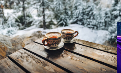 coffee winter garden