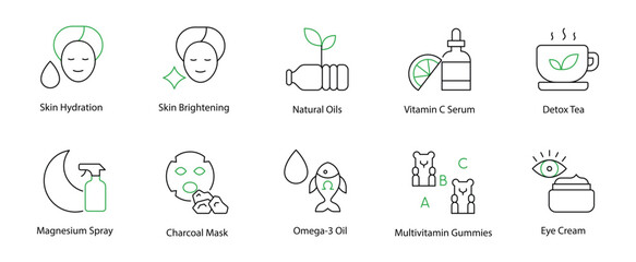 Essential Skincare and Wellness Routine: Hydration and Brightening