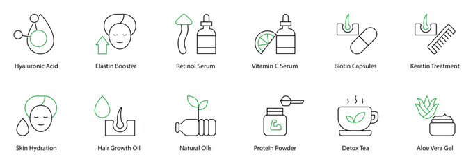  Comprehensive Hair and Skin Care: Hyaluronic Acid, Retinol, and More