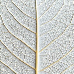 Natural patterns of daidido leaf vein structures geometry and rhythm in organic design close-up view
