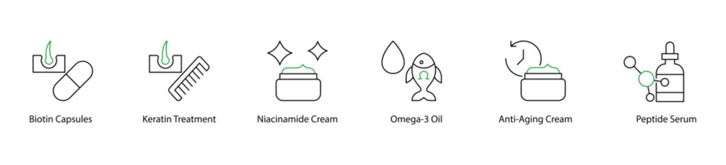 Hair, Skin, and Nail Supplements: Biotin, Keratin, and Omega-3s