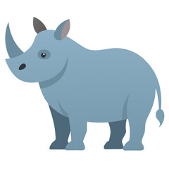 Fototapeta premium rhino vector illustration