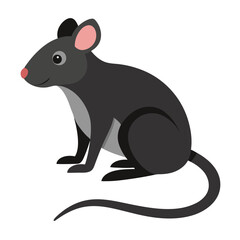 Fototapeta premium mouse with cheese