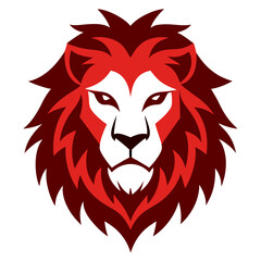 Obraz premium lion head vector