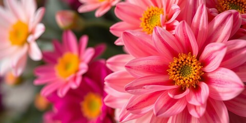 Close up shot of a vibrant pink rose showcasing intricate petal details with super zoom magnification, close up, photography