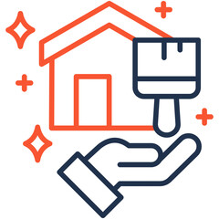 Painting Home icon