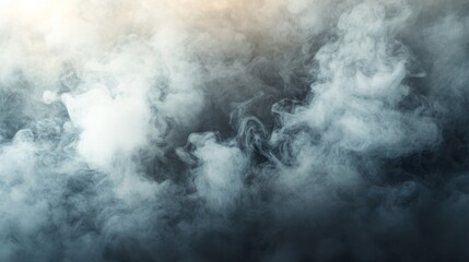 Naklejka premium Abstract Smoke Clouds Background