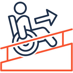 Wheelchair Ramp icon