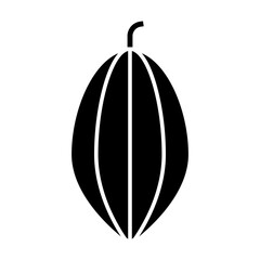 cocoa bean icon vector design templates