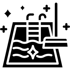 Obraz premium Pool Maintenance icon