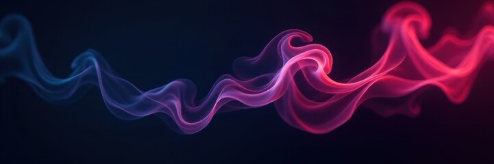 Intricate smoke patterns, deep black background, haunting ambience, dynamic, translucent, mood lighting