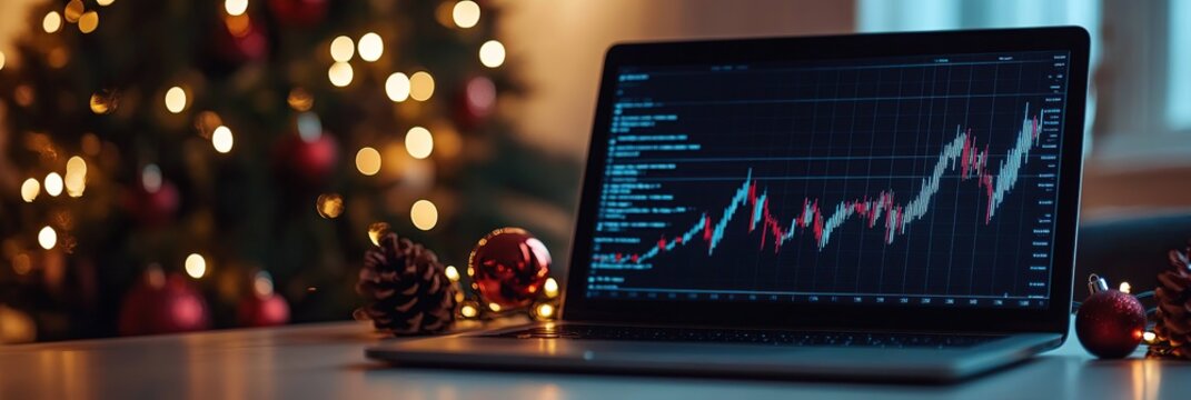 Holiday Stock Market Trends: Analyzing Investment Charts During Festive Season
